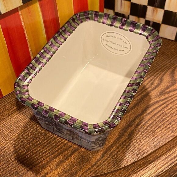 Mackenzie Childs MacLachlan Trinket Box Plus - Picture 8 of 15